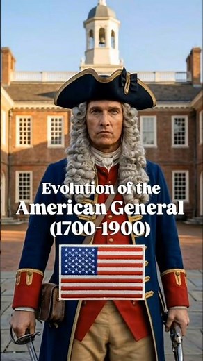From Revolution to Civil War: Evolution of the American General (1700–1900) 🇺🇸