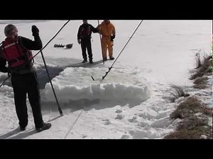 Frozen Lake Tractor Recovery