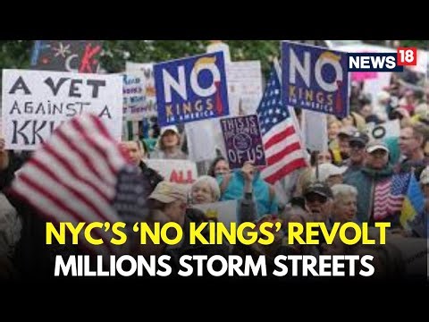 Massive Uprising in New York | ‘No Kings’ Protest Turns Nationwide | NYC No King | US News | N18G