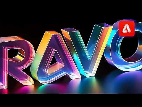 How to Create 3D Glass Text and Logos with AI