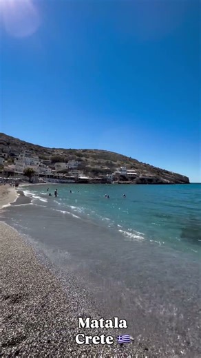 Matala • Crete 🇬🇷#matala #crete #greece #travel