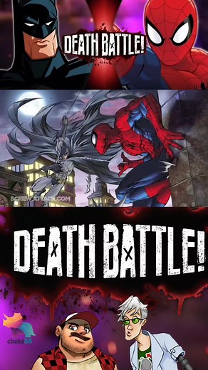 Death Battle! Batman Vs Spiderman. #marvel #dccomics #batman #spiderman #deathbattle
