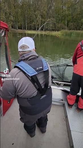 Captain Lance Hookin' Up With A Manistee River Steelhead! Float Fishing For Some Fall Steel