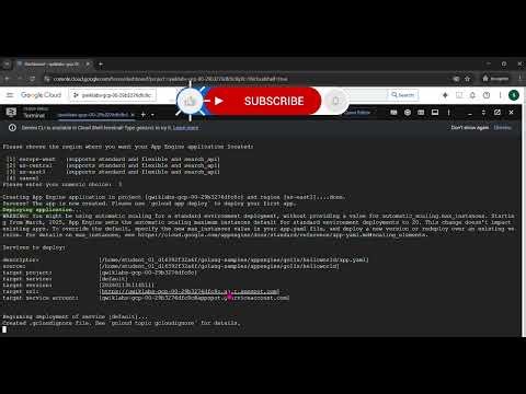 App Engine: Qwik Start Go | GSP070 | Arcade 2026