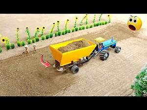 diy tractor Agriculture new technology | Fertilize all crops | ‪@MiniCreative1‬ | keepvilla