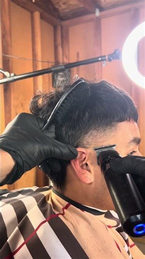 Step by step how to do a high taper 📕💈