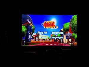 LazyTown super sports show 2012 DVD menu walk-through