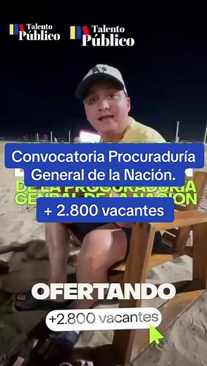 Convocatoria Procuraduría: 2.800 vacantes disponibles