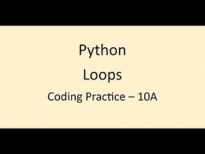 Coding Practice 10A || Loops || Python || NxtWave || CCBP