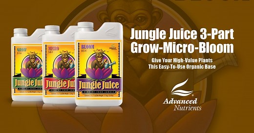 Jungle Juice 3 Part Grow Micro Bloom | Advanced Nutrients