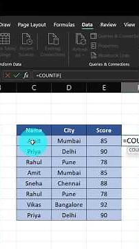Remove Duplicates in Excel | 3 Easy Data Cleaning Tricks 🔥