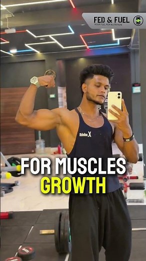 How to Gain Muscle & Weight Fast | Fed And Fuel Mass Gainer #musclegrowth #fitnessnutrition