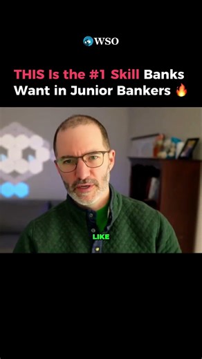 👀 Banks Hire Junior Bankers Based on THIS Skill
