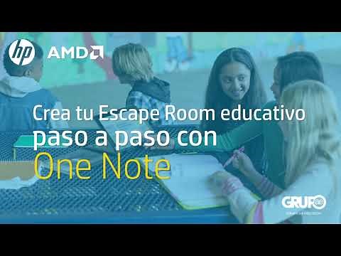 Crea Tu Escape Room Paso A Paso Con One Note