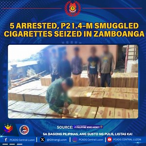 ZAMBOANGA CITY – Authorities have arrested five individuals and...