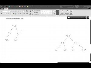 Merging Leftist Trees - More Examples