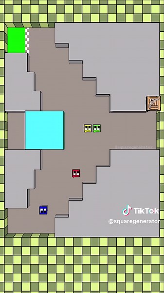 Exciting Square Race Challenge