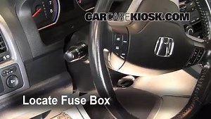 Interior Fuse Check: 2007 Honda CR-V EX 2.4L 4 Cyl.