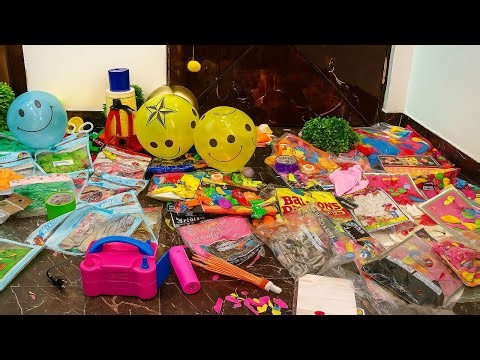 Blowing Up 100+ Colorful Balloons 🎈 | Satisfying Balloon Pump #ASMR #satisfying#balloonworld