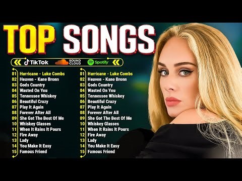 Billboard Top 50 This Week🍀 Adele, Dua Lipa, Ed Sheeran, Rihanna, Selena Gomez, Bruno Mars