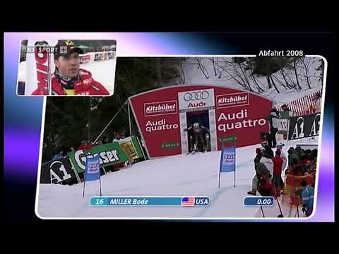 Bode Miller Kitzbühel DH 2008 in HD (High Definition)