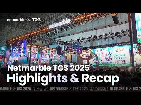 5-Minute Recap of Netmarble TGS 2025 🎉｜Booth Highlights & Sketch