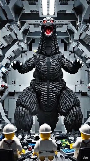 ¡Godzilla vs Mechagodzilla en versión LEGO! La batalla más épica del año 🦖🔥