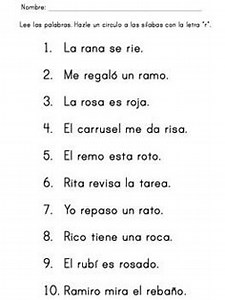 Oraciones Con La Letra A