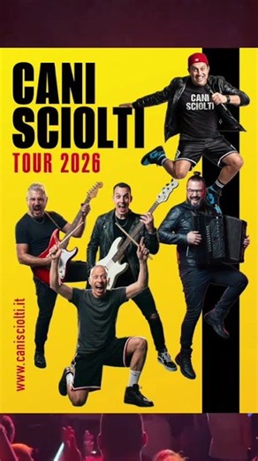 Cani Sciolti - Live@Pasturo LC - 12/08/2026 🏔️"Sagra delle sagre"🏔️