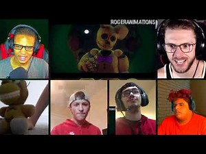 [FNAF SFM] RUN RUN by CK9C (COLLAB) [REACTION MASH-UP]#871