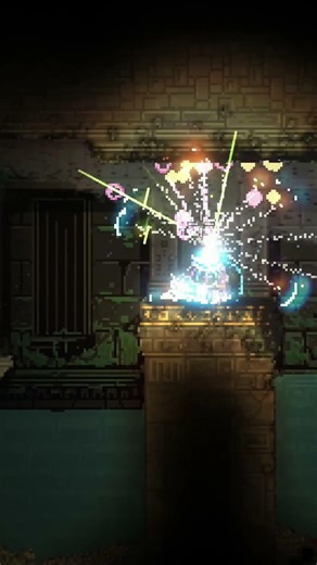 Unleash the Ultimate Spell! Noita's Insane Wand Customization & Combat! #shorts