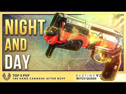 Destiny 2: Top 5 180 RPM hand cannons in PvP after buff. They now have a high ceiling