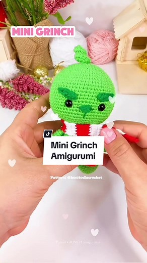 Crea Tu Propio Mini Grinch Amigurumi Estas Navidades