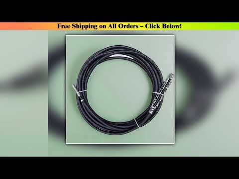 Electric Drill Drain Cleaner Machine 10m with Extension Rod Sewer Pipe Dredger Spring Home