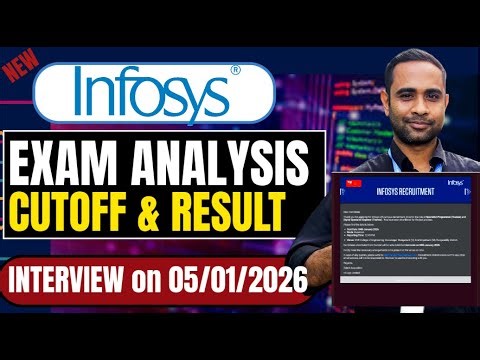 Infosys SP&DSE Exam Analysis | Cutoff & Result | Interview tomorrow | Free PDF