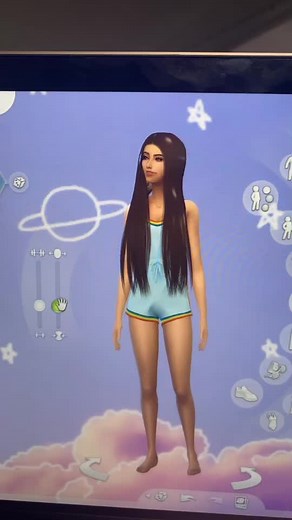 Did it the other way around because you should never judge yourself ✰ #sims4 #fyp #foryou #viral