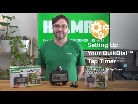 How to program up your QuikDial™ Tap Timer