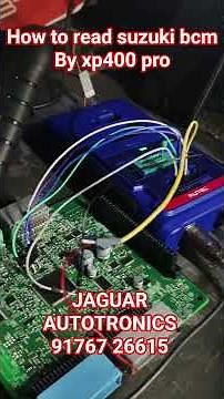 Maruti Suzuki BS6 BCM Reading with Autel XP400 Pro | Jaguar Autotronics - 9176726615 #car #ecmrepair