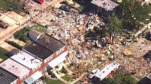 Baltimore explosion: Major blast destroys homes
