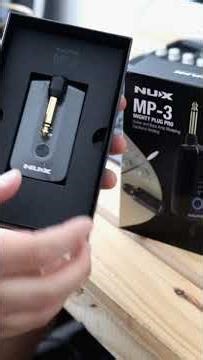 Nux Mighty Plug Pro MP3 - Unboxing! @nuxaudio