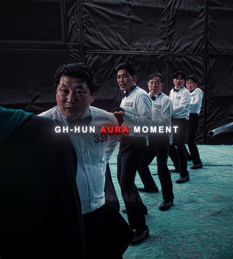 Gi-hun AURA moment… 👑🔥 | Squid Game 3 | MONTAGEM (RUGADA) #edit #shangchi