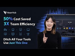 NearHub S Pro — All-in-One Smart Board for Hybrid Work