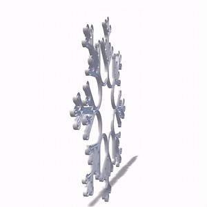 Neon LED Snow flake (622mm for Large and Small format printers)