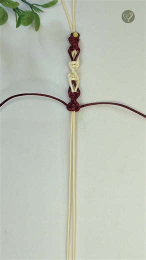 Macrame Switch Spiral Knot Tutorial