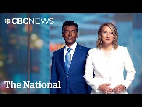 CBC News: The National | Carney pushes back on U.S. trade demands