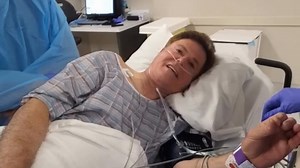 Donny Osmond sings his classic Disney hit as he prepares for hospital procedure