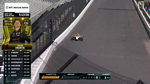 1.8M views · 10K reactions | UN DURO GOLPE Durante su intento de clasificación en la Indy 500, Colton Herta perdió el control de su auto y terminó volcado. Afortunadamente salió ileso del accidente. | Adicción Fórmula 1 | Facebook