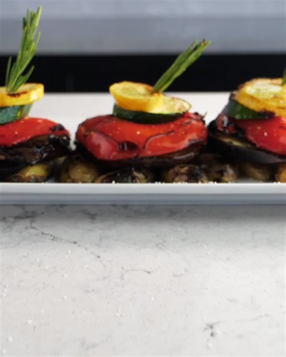 Patio vibes and perfect grilled veggies! ☀️ This Grilled Vegetables with Balsamic Glaze recipe takes your BBQ to the next level! #grilledvegetables#balsamicglaze #bbq #recipe #summerfood #easyrecipe #indigopoolpatiobbq #foodtok #GrillingSeason
