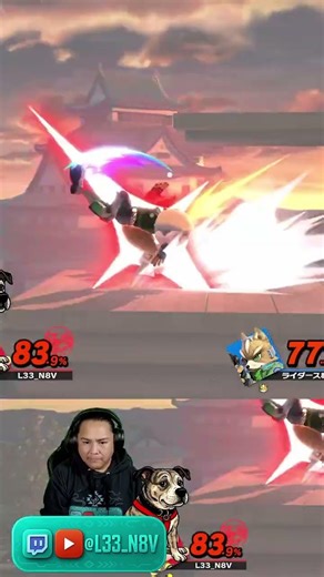 That Fox Illusion was no match for Ness' big SPARK! | #l33_n8v on #Twitch