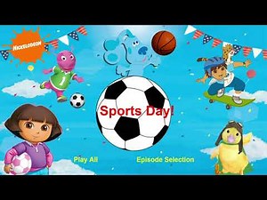 Nickelodeon Favorites Sports Day 2009 DVD Menu